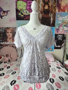 Y2k Babydoll Top/Mini Dress
